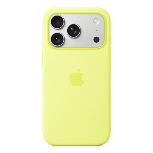 APPLE iPHONE 17 PRO CUSTODIA IN SILICONE MagSafe GIALLO NEON